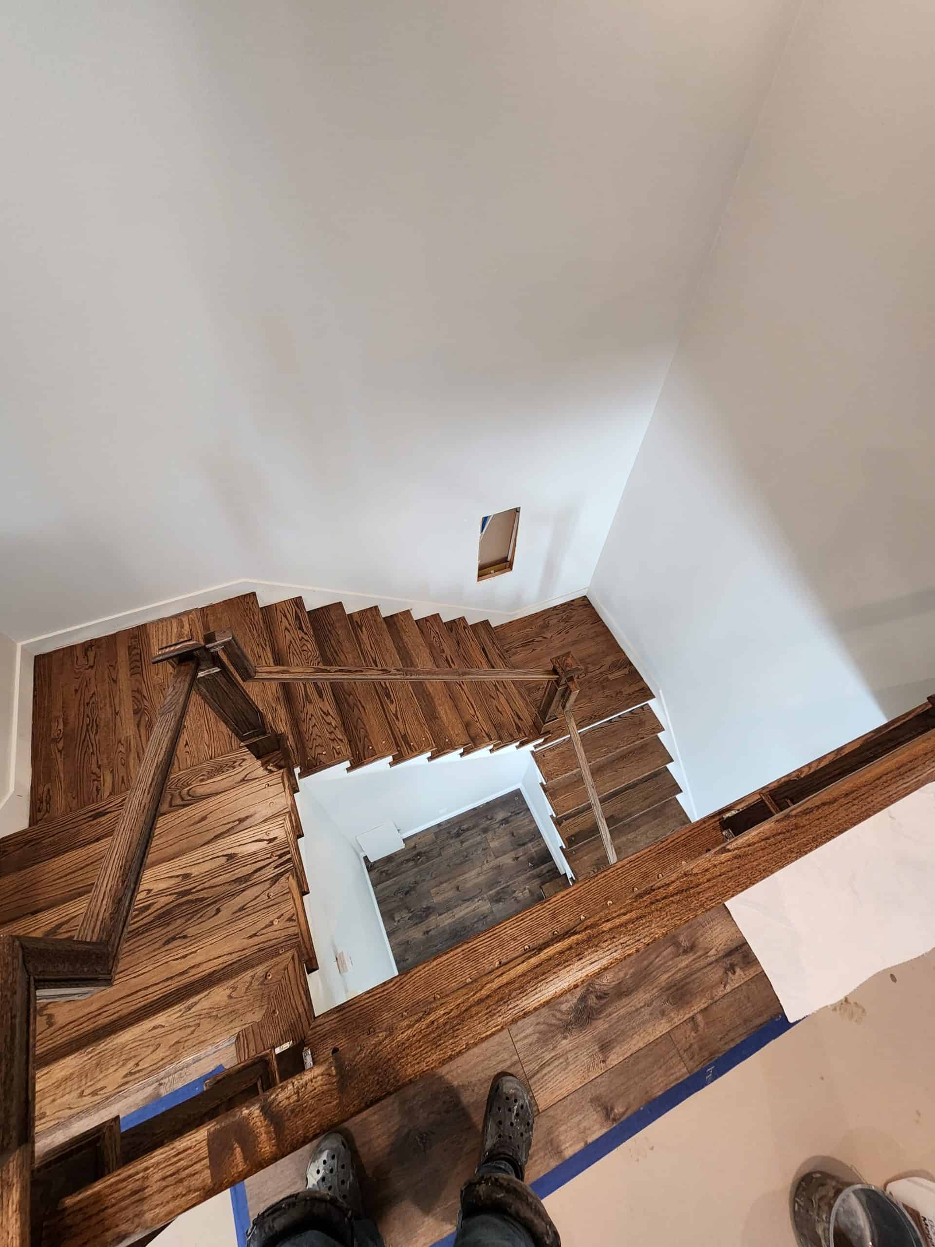 Orlando Hardwood Staircase Installation